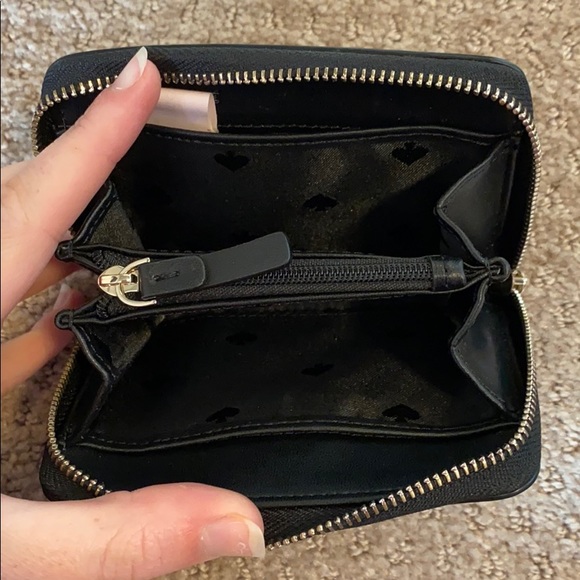Kate spade small wallet (black) - Picture 3 of 3